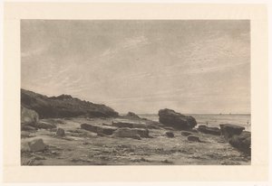 岩石海岸
海尔的自然风光（系列标题）
海尔风景（系列名称） 作者 奥古斯特·布莱（可能）