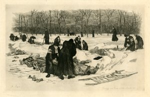 雪中埋葬死者