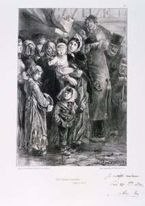 Cantine Nationale，法兰西-普鲁斯战争，巴黎围困，1871年1月