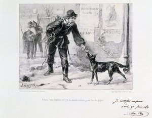 巴黎围困，法普战争，1871年。