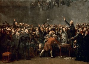 1789年6月20日，网球场宣誓
