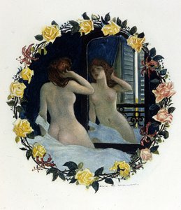 Illustration de Auguste François Gorguet (1862 - 1927) pour ""Le Lys rouge"" d