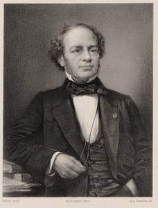 作曲家Jacques Fromental Halévy 1799-1862的画像。 作者 奥古斯特·勒莫因