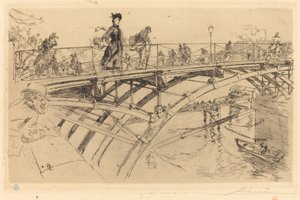 艺术之桥 作者 奥古斯特·勒佩雷（Auguste Lepere）