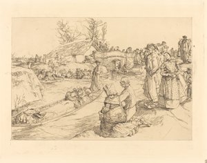 埋葬在文登沼泽地 作者 奥古斯特·勒佩雷（Auguste Lepere）