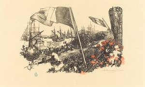 献礼页 作者 奥古斯特·勒佩雷（Auguste Lepere）