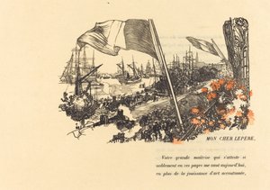 献礼页 作者 奥古斯特·勒佩雷（Auguste Lepere）