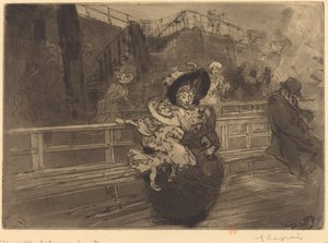 前往格林威治 (出发倒格林威治) 作者 奥古斯特·勒佩雷（Auguste Lepere）