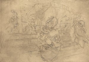 启程前往格林威治 启程倒格林威治，1891年。 作者 奥古斯特·勒佩雷（Auguste Lepere）