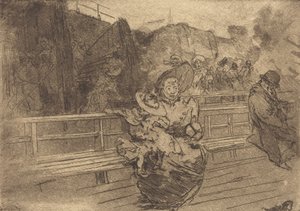 启程前往格林威治 启程倒格林威治，1891年。 作者 奥古斯特·勒佩雷（Auguste Lepere）