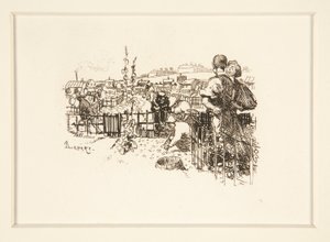 园艺 作者 奥古斯特·勒佩雷（Auguste Lepere）