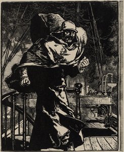 愤怒的威廉皇帝 作者 奥古斯特·勒佩雷（Auguste Lepere）