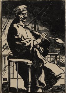 威廉皇帝乘坐游艇 作者 奥古斯特·勒佩雷（Auguste Lepere）