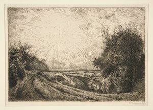 La route de La Houssoye (Crvecur-le-Grand) (从 La Houssoye [Crevecoeur-le-Grand] 出发的路线)