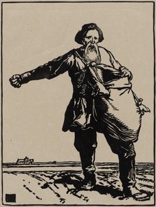 俄罗斯农民 作者 奥古斯特·勒佩雷（Auguste Lepere）