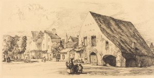 普罗旺斯-塞纳河和马恩河，1910年。 作者 奥古斯特·勒佩雷（Auguste Lepere）