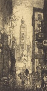 巴黎蒙塔涅-圣日耳曼街，1906年。
