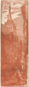 圣塞弗兰，1901年出版。 作者 奥古斯特·勒佩雷（Auguste Lepere）