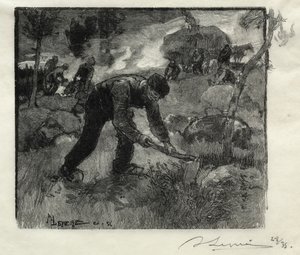 希瑟斯，1887年。 作者 奥古斯特·路易斯·勒佩尔