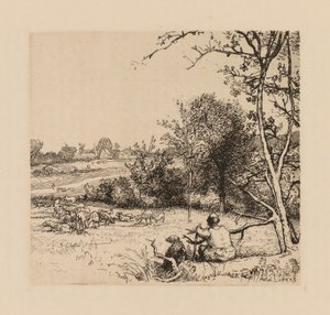 奥古斯特·莱佩（AugusteLepère）：倾覆的苹果树Picardie。