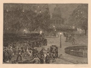 世界之树：拉丁区的麻烦 作者 发表于 Le Monde Illustree，6 月 10 日