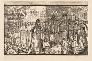 1901年，在南特举行的科珀斯克里斯蒂游行。 作者 奥古斯特·路易斯·勒佩尔