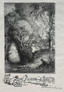 1913年6月的山沟。 作者 奥古斯特·路易斯·勒佩尔