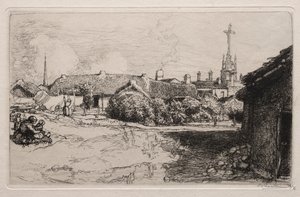 Le Calvaire，圣让德蒙，1909年。 作者 奥古斯特·路易斯·勒佩尔
