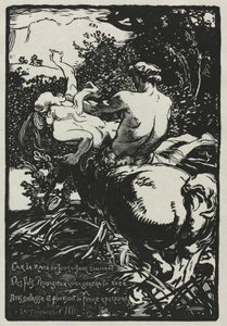 半人马座，1896年。 作者 奥古斯特·路易斯·勒佩尔