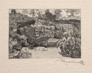 采石工的小屋 作者 奥古斯特·路易斯·勒佩尔