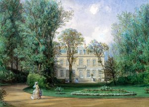 The Rainbeaux，Avenue Champs Elysees和57 Rue de Ponthieu，巴黎，1868年（纸上写着） 作者 奥古斯特-保罗-查尔斯·阿纳斯塔西