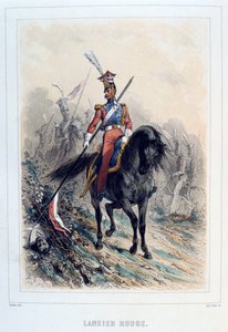 红枪兵，1859年。