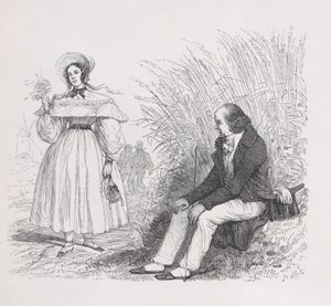 人民的女儿》选自《贝朗热全集》，1836年 作者 路易·亨利·布雷维埃