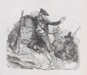 走私者》，出自《贝朗热全集》，1836年 作者 路易·亨利·布雷维埃