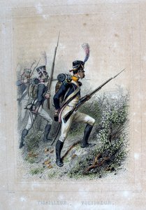Tirteur Voltigeur，步枪兵，1859年。