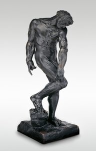 亚当，模型为1881年，约1924年铸造。 作者 奥古斯特·罗丹（Auguste Rodin）