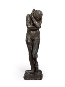 1881年沦陷后的夏娃； 1897年 作者 奥古斯特·罗丹（Auguste Rodin）