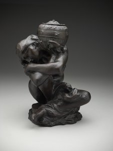 堕落的女象柱背着Ur 作者 奥古斯特·罗丹（Auguste Rodin）