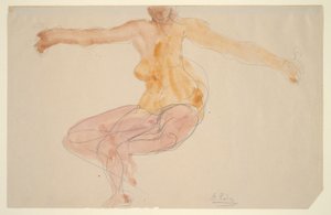 裸体舞蹈 作者 奥古斯特·罗丹（Auguste Rodin）
