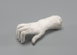 右手，可能是1880年。 作者 奥古斯特·罗丹（Auguste Rodin）