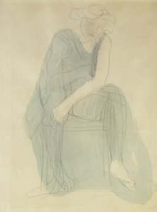 坐着的女人坐着的女人 作者 奥古斯特·罗丹（Auguste Rodin）