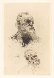 维克多-雨果，《三部曲》，1884年。 作者 奥古斯特·罗丹（Auguste Rodin）