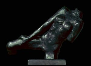 奥古斯特·罗丹 (1840-1917) 巴黎罗丹博物馆的女性躯干青铜雕塑 作者 奥古斯特·罗丹（Auguste Rodin）