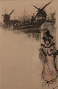 加列特山庄研究》，1896年。 作者 奥古斯特·罗德尔