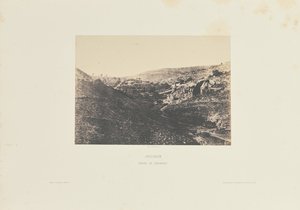 耶路撒冷约沙法谷 作者 Louis Désiré Blanquart Evrard