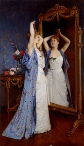 厕所;香薰（La Toilette），1889年