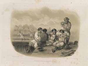 船上的建造者来自：圣以撒大教堂的建造，1845年