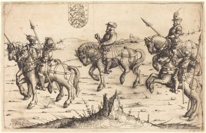 赫伯斯坦的丹麦之旅，1546年。 作者 奥古斯丁·赫希沃格尔