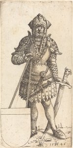 路德维希二世，匈牙利国王，1546年。 作者 奥古斯丁·赫希沃格尔