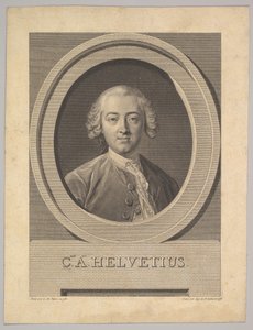 克劳德·阿德里安·赫尔维修斯（Claude AdrienHelvétius）的肖像（1715-1771），1772年。